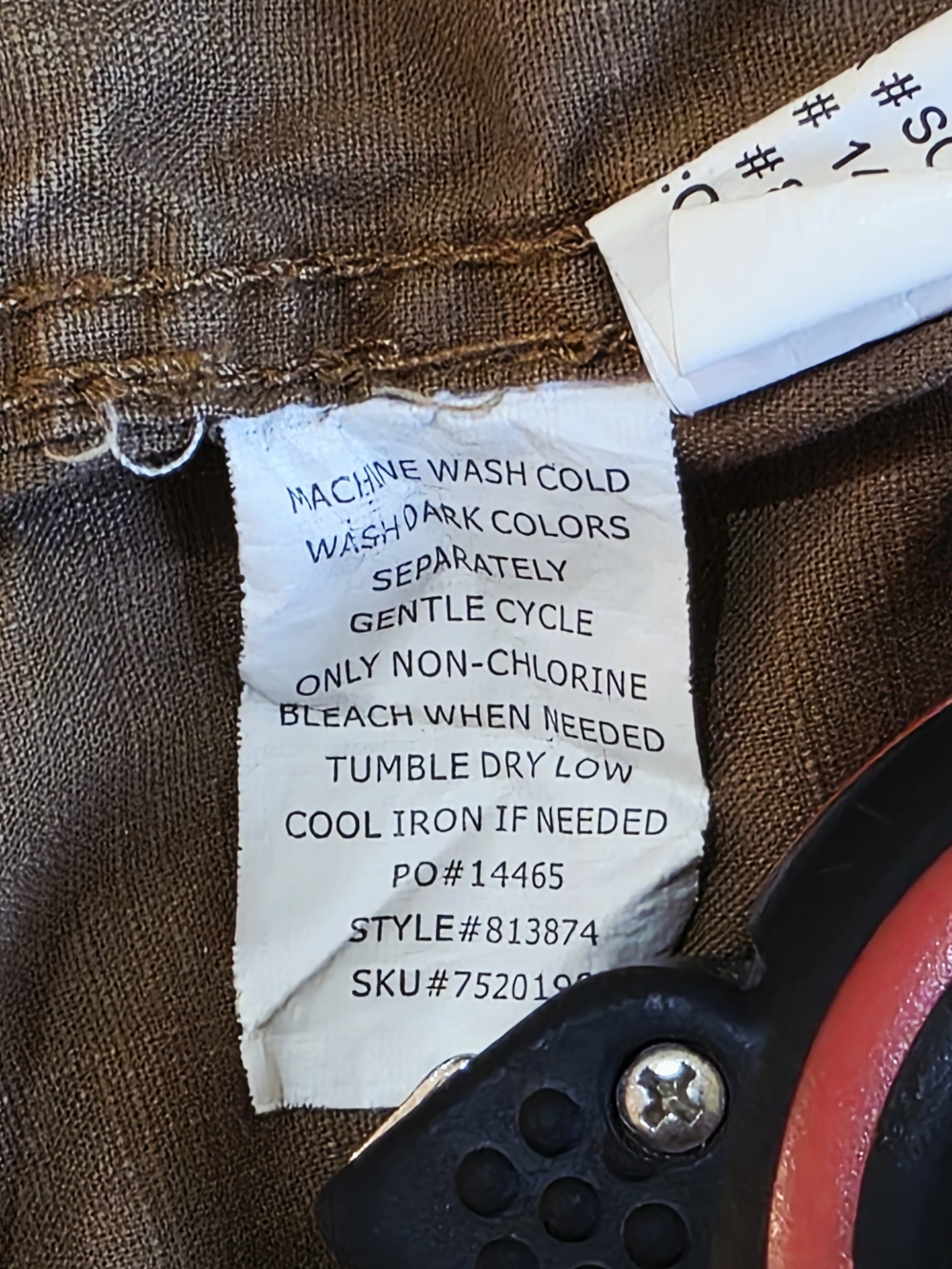 Bit & Bridle Men's Tan Button-Down Corduroy Western Shirt - Picture 8 of 12